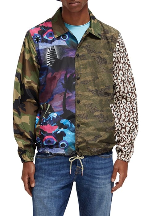 PRINTED COACH JACKET MOODY FESTIVAL 1