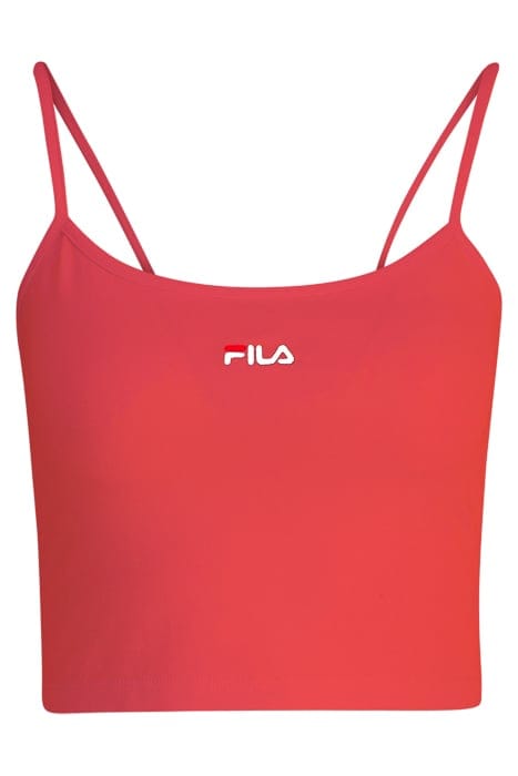 LONI CROPPED SPAGHETTI TOP CAYENNE 4