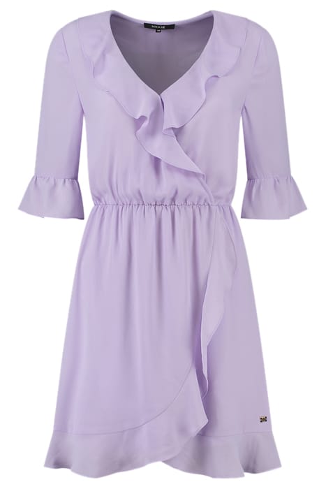 JORI RUFFLE DRESS LILAC 1