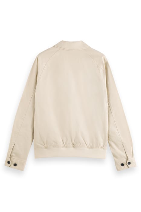 COTTON BLOUSON JACKET STONE 6