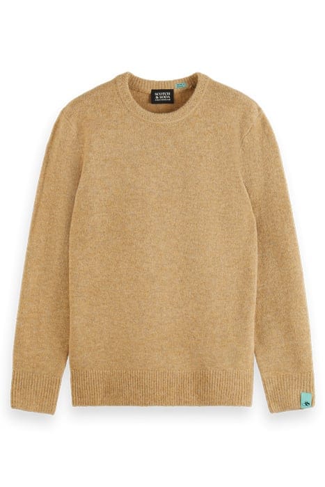 REGULAR FIT SOFTY-KNIT MELANGE PULL CAMEL 4