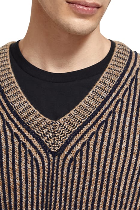 REGULAR FIT WOOL-BLEND PULLOVER NIGHT 6