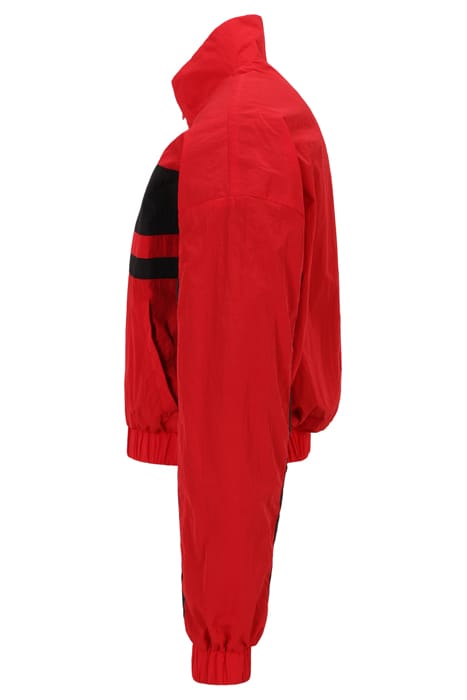 LUBU CROPPED TRACK JACKET TRUE RED-BLACK 7