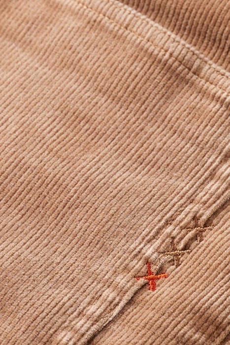 REGULAR SLIM RALSTON CORDUROY JEANS IN ORGANIC COTTON CAMEL 8
