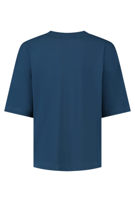 NIKKIE LOGO T-SHIRT NAVY 2