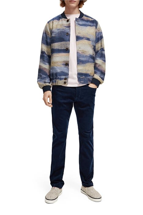 RALSTON - FINE CORDUROY 5-POCKET PANTS STEEL 3