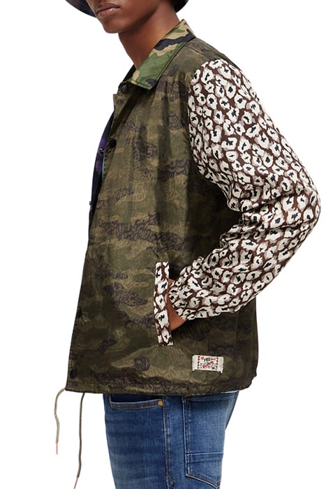 PRINTED COACH JACKET MOODY FESTIVAL 6
