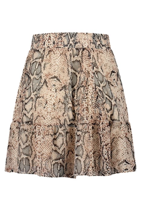 SOLEI SKIRT BLACK/TAUPE/GREY 2