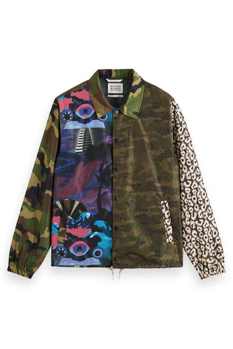 PRINTED COACH JACKET MOODY FESTIVAL 4