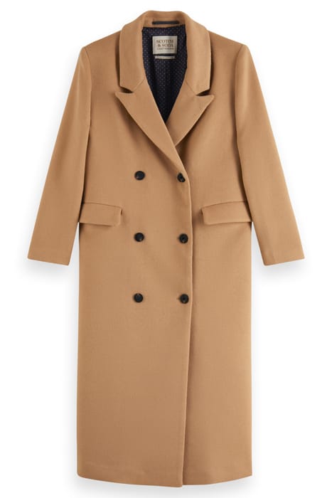 DOUBLE BREASTED WOOLEN COAT DUNE 4