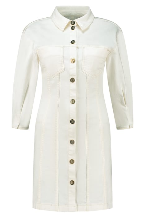 CASSIDY OFF-WHITE DRESS OFF WHITE 1