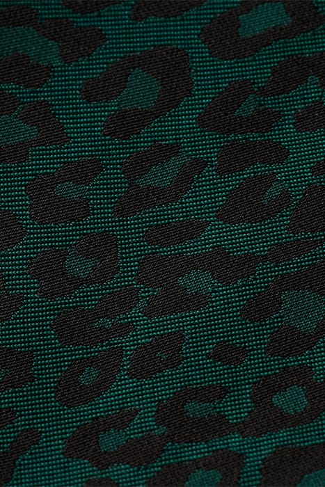 MAIA - MID RISE TAPERED LEG LEOPARD JACQUARD JOGGER CREATURE 8