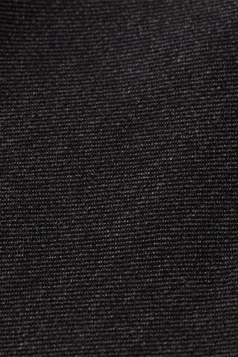 LOWRY - MID RISE SLIM LEG TWILL WOOL BLEND PANTS CHARCOAL ME 8