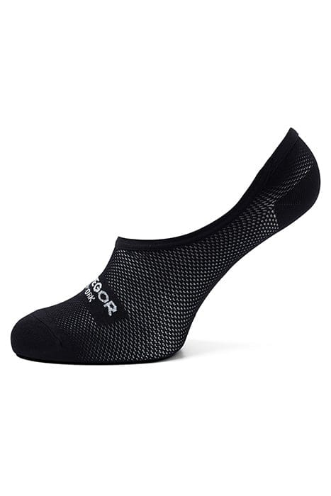 NEW YORK FOOTIES 6-PACK WHITE WITH ANTI-SLIP BLACK 3