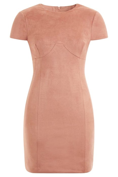 MARCIANO BY GUESS SS ALMA DRESS SATIN ROSE 4