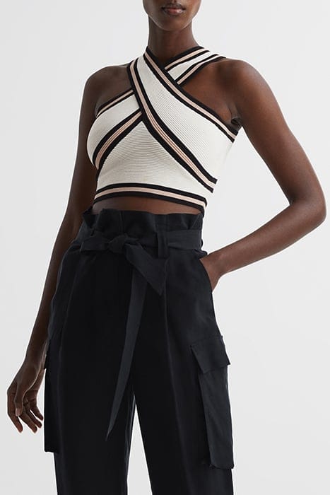 DARLA HALTER TANK TOP CAMI — TANKS & CAMIS 1