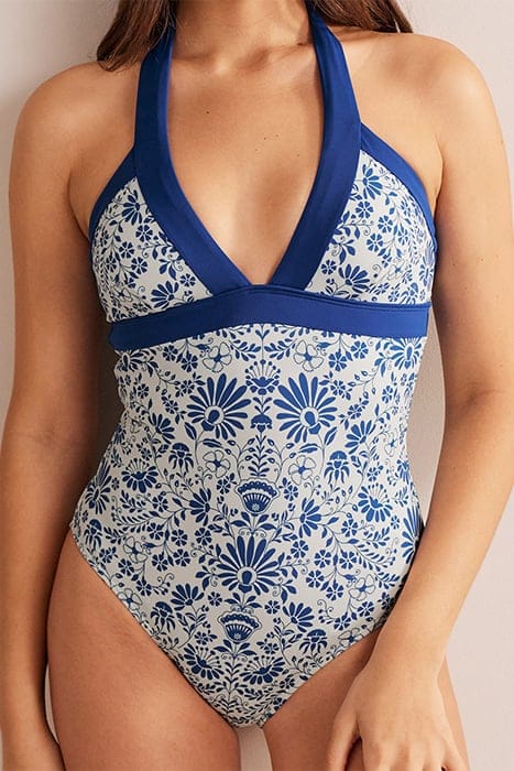 ITHACA HALTER SWIMSUIT IVORY, LAKE BLUE GARDENIA 4
