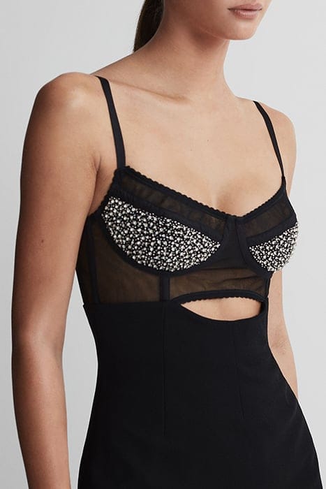 HARTLEY-RACHEL MAXI DRESS — BLACK 5