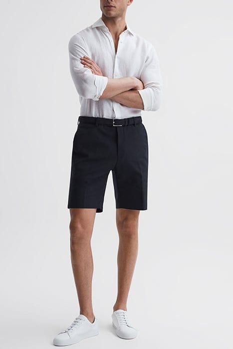 SOUTHBURY FORMAL SHORTS — NAVY 5