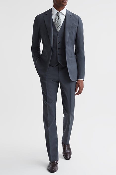 FINE WOOL WAISTCOATS — BLUE 3