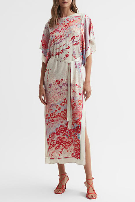 LYDIA PRINT MIDI DRESS — MULTICOLOR 1