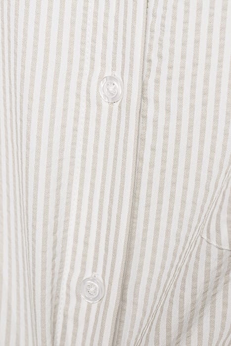 LOUISE SHIRT SAND-WHITE STRIPE 6