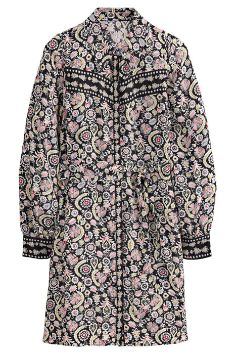 MINI SHIRT DRESS BLACK, TROPIC CHARM 3