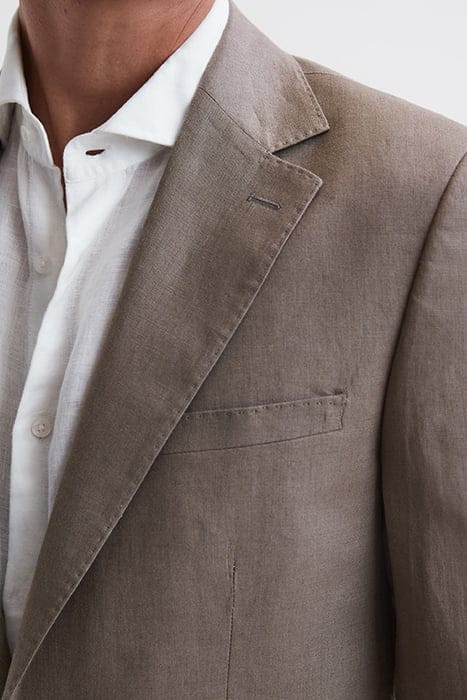 KIN LINEN BLAZER SAGE BLAZER 5