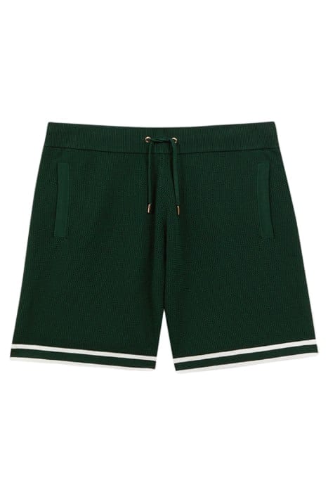 ANDRE-KNIITED SHORTS — GREEN 4