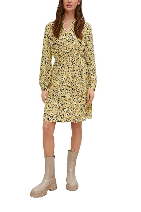 COMMA DRESSES YELLOW 1