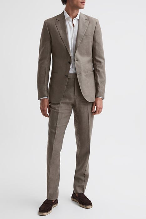KIN LINEN BLAZER SAGE BLAZER 3