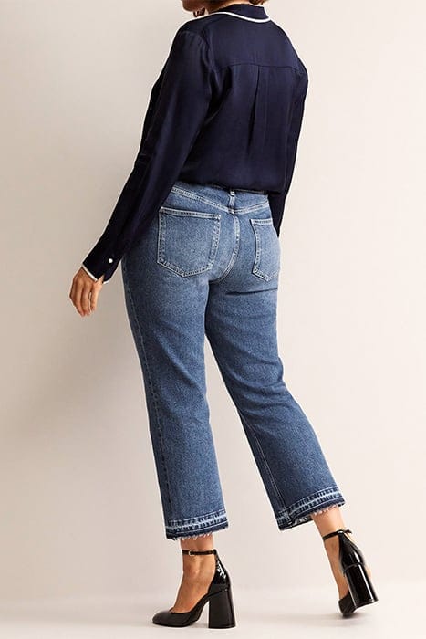 MID RISE BABY KICK JEANS DARK VINTAGE 6