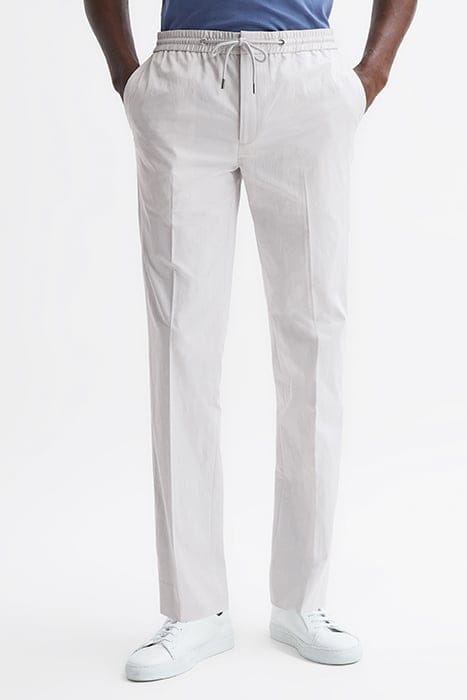 HATFIELD-TECHNICAL TAILORED PANTS GREY 1