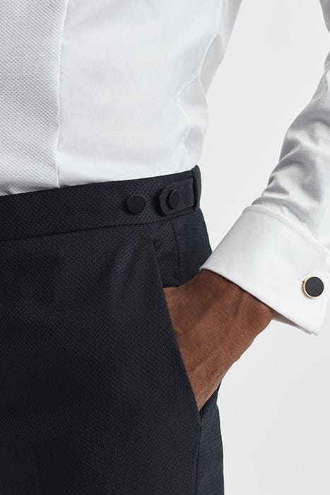 DEAL TEXTURED SUIT PANTS — NAVY 5