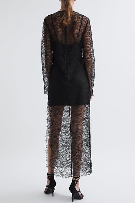 PRISCILLA-ANNA MAXI DRESS — BLACK 2