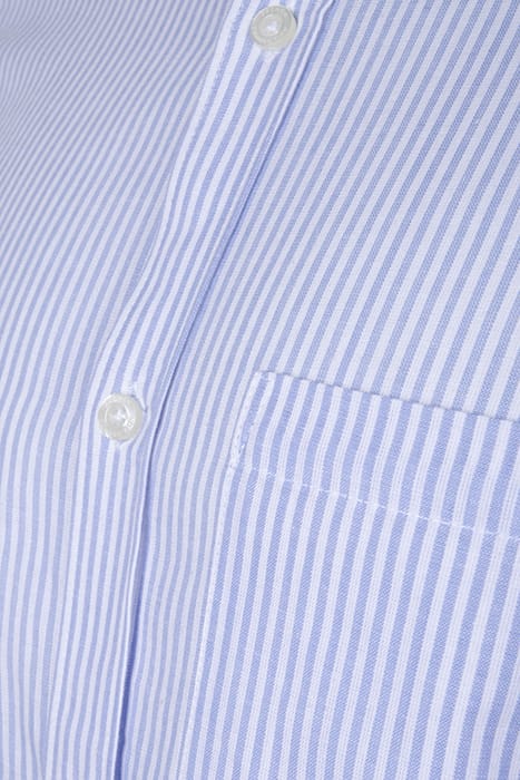 CHECKED & STRIPE POCKET LS SKY STRIPE 3