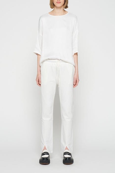 CROPPED JOGGER FLARE ECRU 2