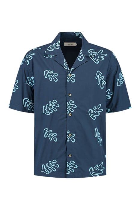MEN SHORTSLEEVE REEF EMBROIDERY ROYAL BLUE 4