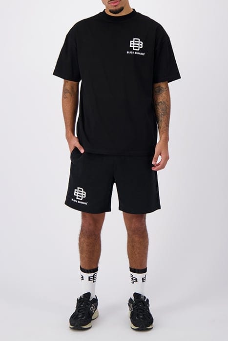 STRIPE SWEATSHORTS BLACK 2