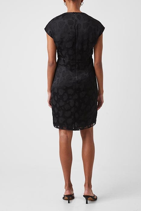 PF AIME SATIN BURNOUT TWST DRS BLACK 3