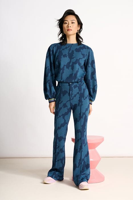 PANTS - SWIRL HORIZON BLUE 1