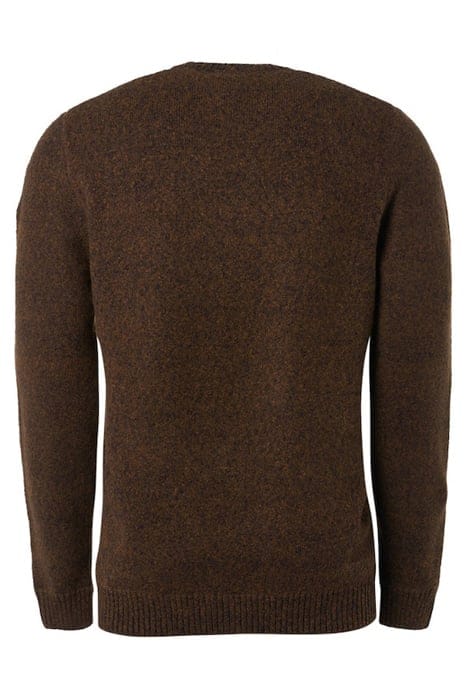 PULLOVER CREWNECK SOFT STRETCH CARAMEL 5