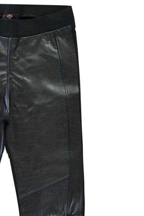 LAUREN PU LEGGING BLACK 3