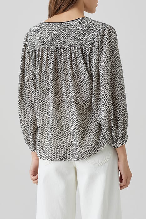 GATHERED BLOUSE SHIRTS & BLOUSES ECRU 2