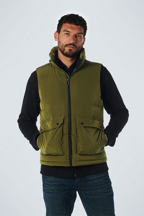 BODYWARMER PADDED ARMY 1