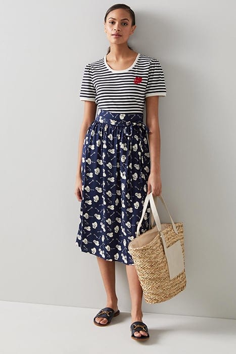 SK VALERIE NAVY/CREAM 3