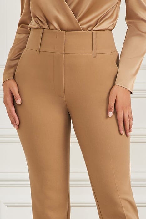 MARCIANO BY GUESS SHELLY PANT NEW MACCHIATO STRAIGHT MULTI 5