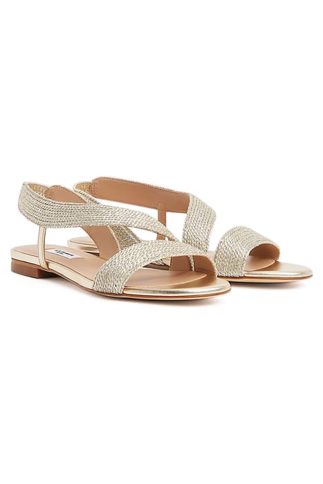 RACHEL ROPE LUREX FLAT SA SOFT GOLD 2
