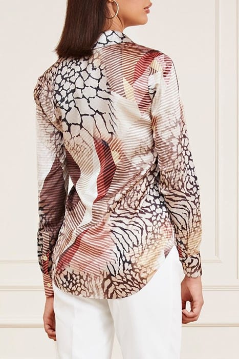 MARCIANO BY GUESS MELISSA SOLID CO EARTH RHAPSODY PRINT 2