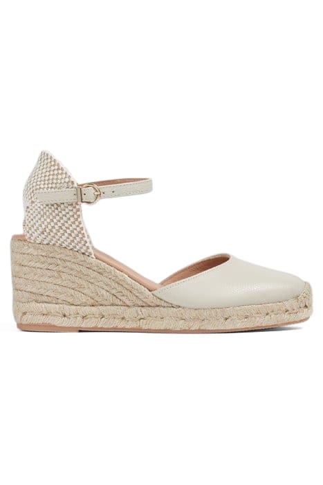 CS MARISSA BUCKLE ESPADRI ECRU 1